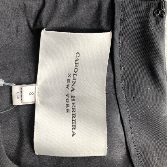 Carolina Herrera Silk Dress Size 8 - Picture 4 of 5